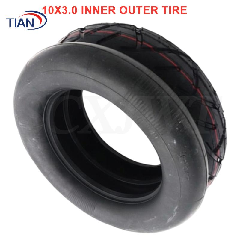 Scooter Tire - 10x3.0 タイヤインナーチューブアウタータイヤ電動スクーターバランススクーターに適しています 10 * 3.0 タイヤ