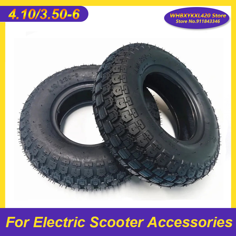 Scooter Tire - 高齢者用電動スクーター用インナーチューブ,49ccミニクワッドタイヤ,モペット,atvバギー,ガススクーター,バルロウ,4.10, 3.50-6,タイヤ