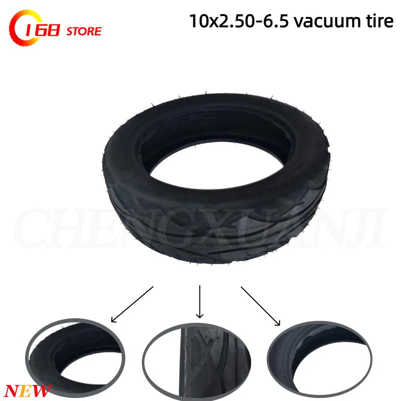 Scooter Tire - INMOTION L9折りたたみ式ポータブル電動スクーター用、純正チューブレスタイヤ。10x2.50-6.5。交換用部品。