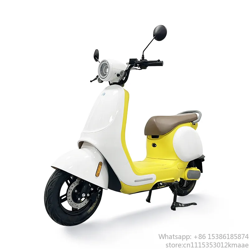 1200Wの2輪式、耐久性に優れた電動モペッドバイク。低価格 - Electric Scooter Adults のレビューと価格