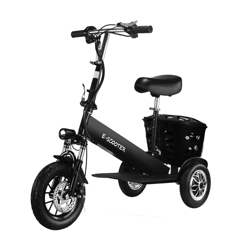 【2026】3輪2人乗り折りたたみ式電動スクーター防水仕様大 - Electric Scooter 500W のレビューと価格