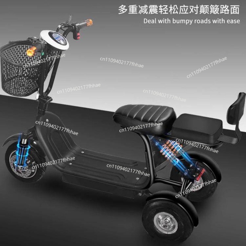 電動三輪車 小型 ミニ 折りたたみ式スクーター - Folding Electric Scooter のレビューと価格