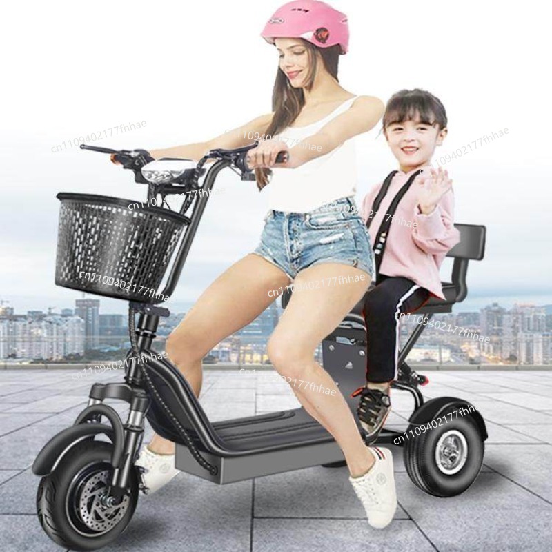 電動三輪車 小型 ミニ 折りたたみ式スクーター - Folding Electric Scooter のレビューと価格