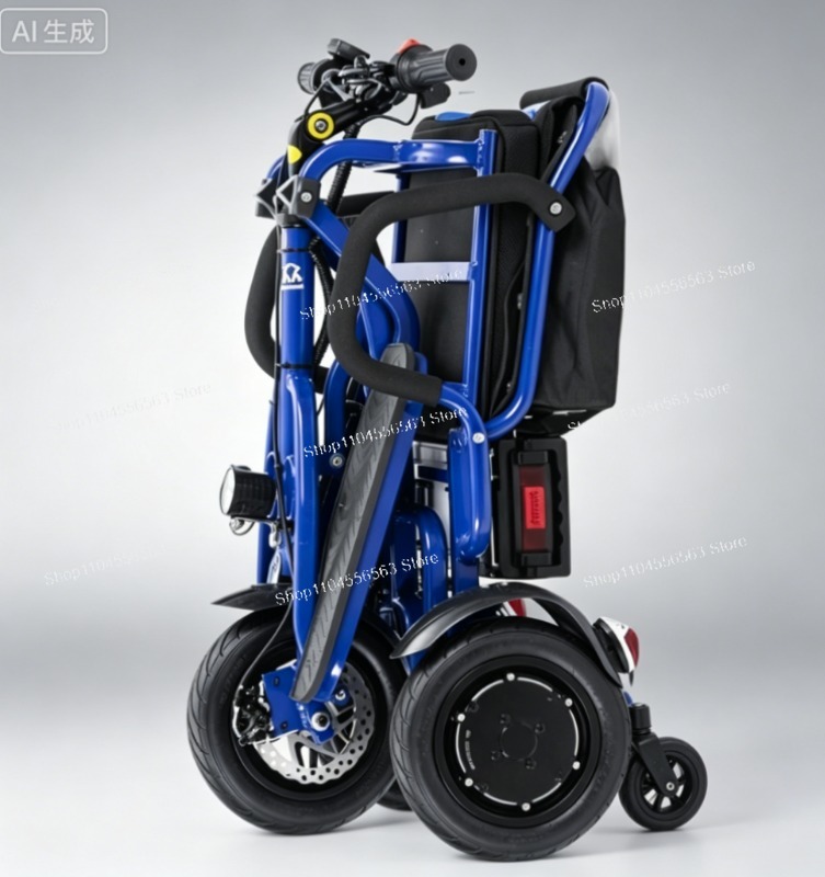 ポータブル軽量電動折りたたみ式モビリティスクーター、高品質4 - Folding Electric Scooter のレビューと価格