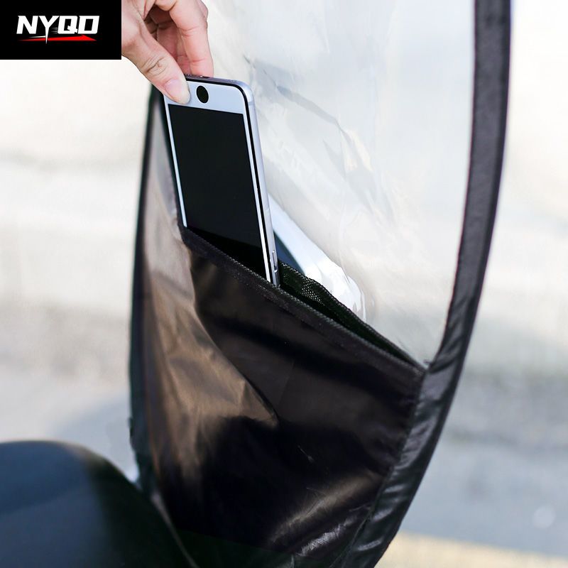 完全に内蔵された防水バイクカバー,折りたたみ式サンシェード, - Electric Scooter Rain Cover のレビューと価格