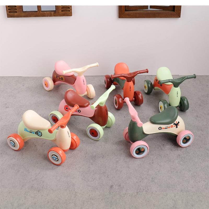 1 個シミュレーションミニかわいい子供用バランスカー四輪ベビ - Scooter Electric のレビューと価格