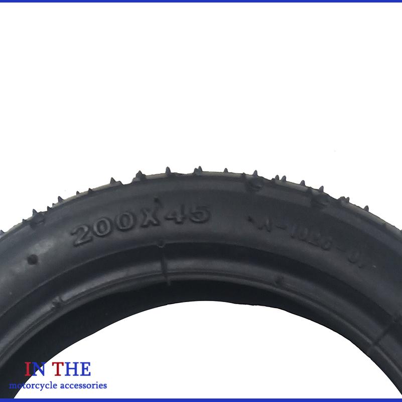 厚みのあるスクーター用タイヤ 200x45。空気を入れて使用 - Scooter Tire のレビューと価格